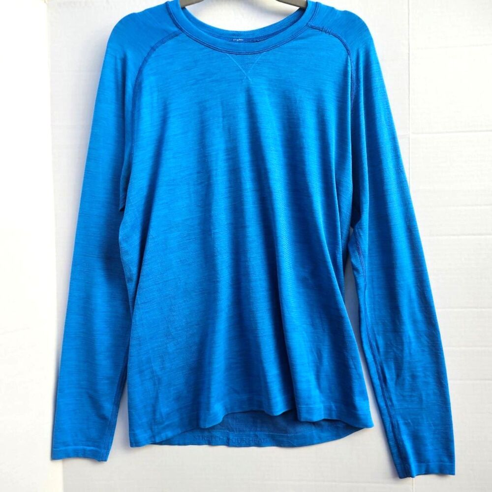 Lululemon Men’s Training + Everyday Long Sleeve Performance Tee | Blue‎ | Size M